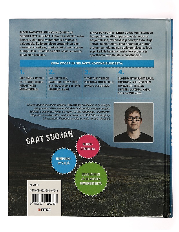 Lihastohtori II : Hautaa humpuuki - tutkitulla tiedolla tavoitteisiin - Hulmi, Juha - Tietokirjat ja oppaat - 10105414229 - 1