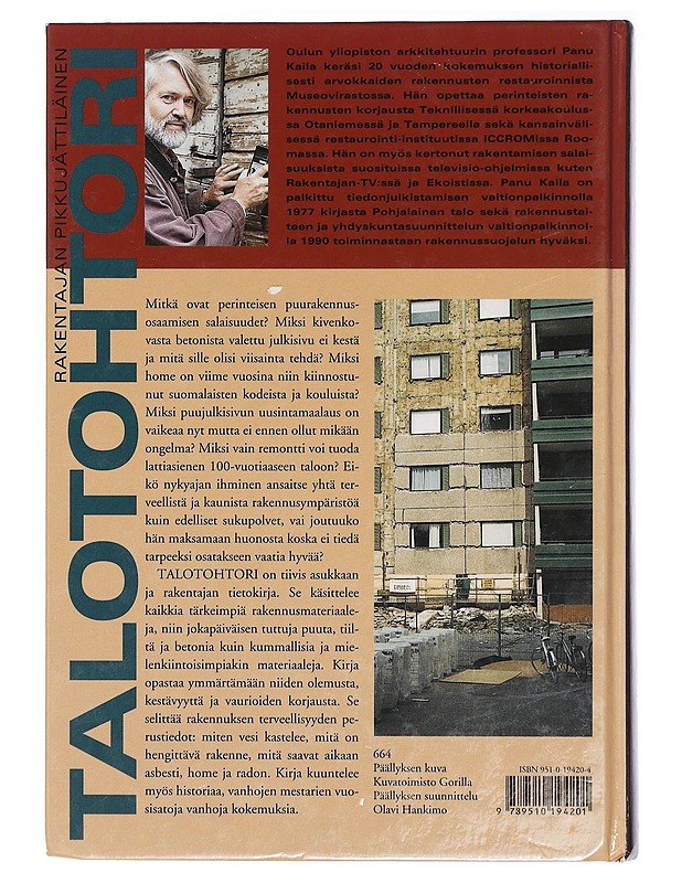 Talotohtori rakentajan pikkujättiläinen - Kaila, Panu - Harrastekirjat - 10105414234 - 1