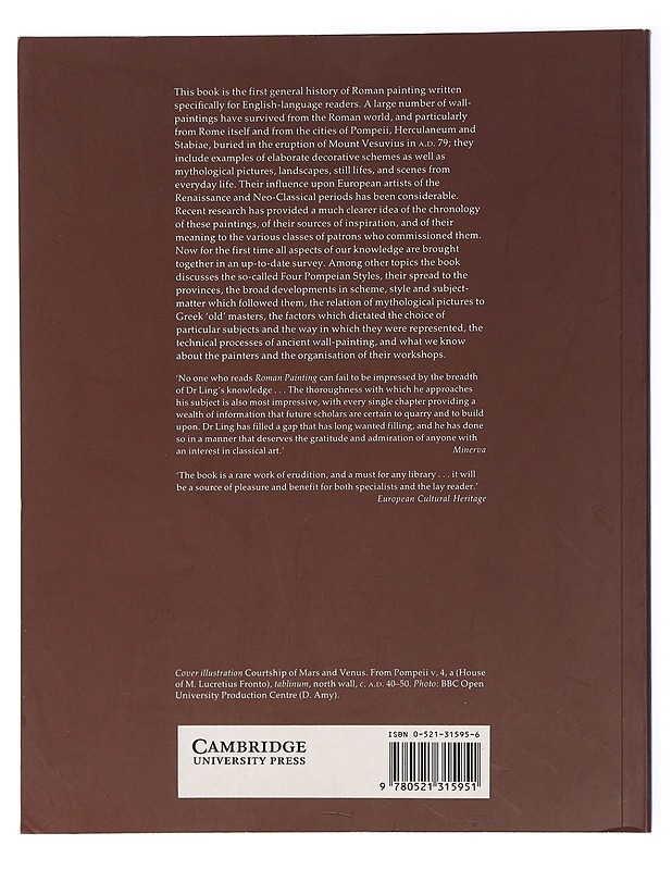 Roman painting - Roger Ling - Tietokirjat ja oppaat - 10105414235 - 1