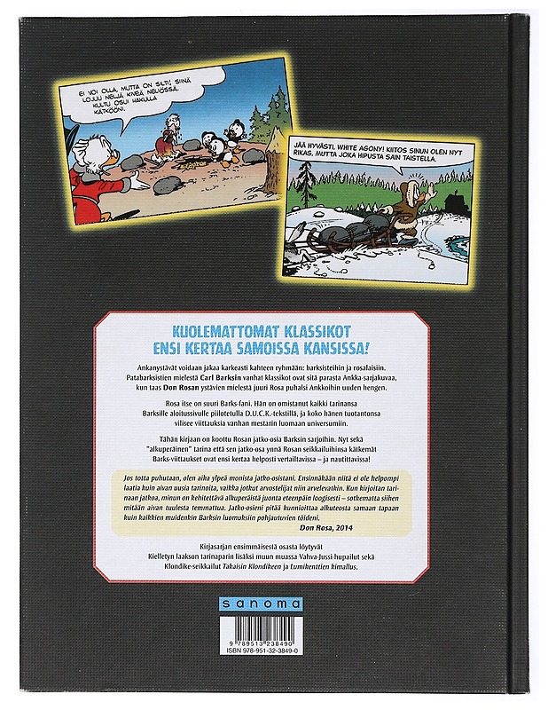 Kielletyn laakson tarinat : ja muita klassikoita - Barks, Carl - Sarjakuvat - 10105414249 - 1