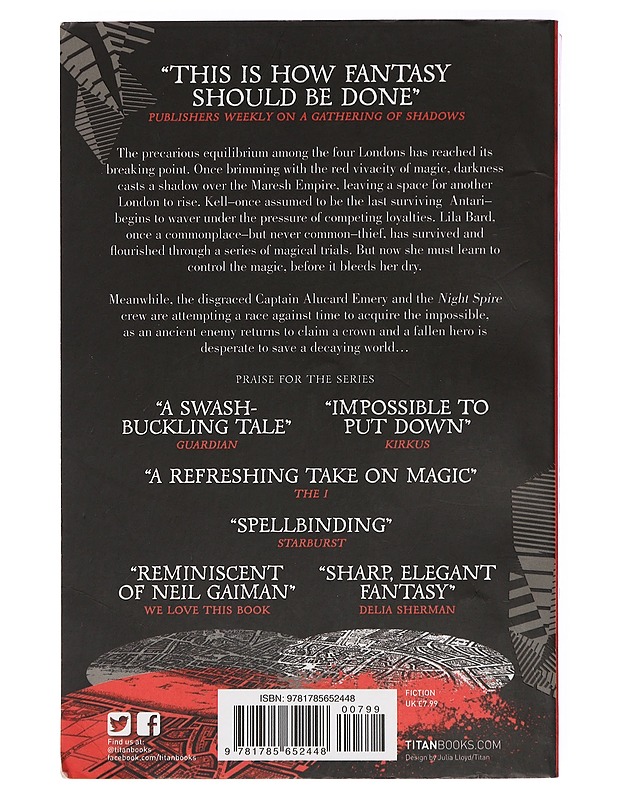 A conjuring of light - V. E. Schwab - Fantasia- ja scifi - 10105414272 - 1