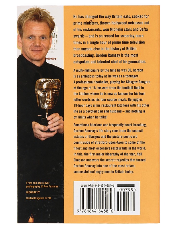 Gordon Ramsay : The Biography - Simpson, Neil - Elämäkerrat ja muistelmat - 10105414273 - 1