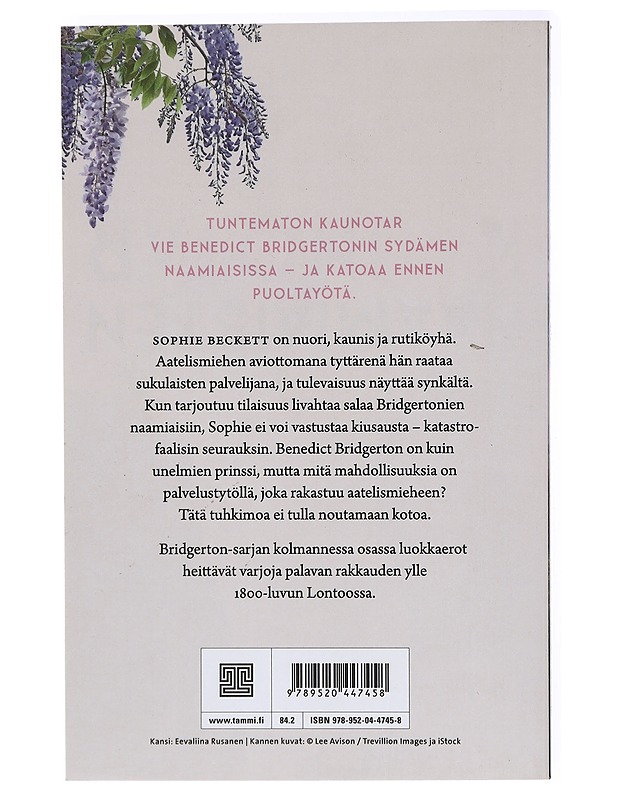 Naamiaisten kaunotar : Benedictin tarina - Quinn, Julia - Romaanit ja novellit - 10105414278 - 1