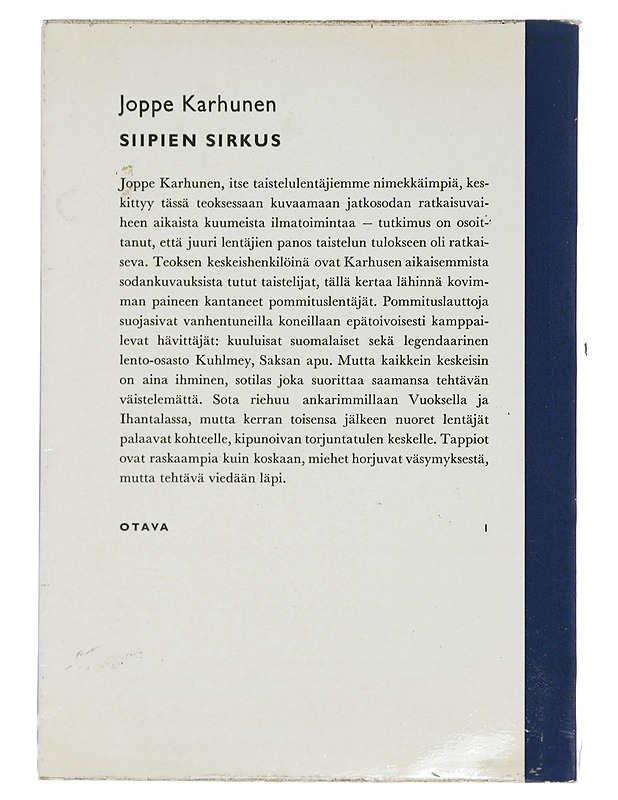 Siipien sirkus - Karhunen, Joppe - Romaanit ja novellit - 10105414304 - 1