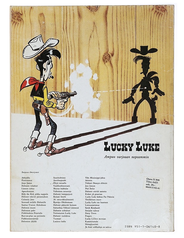 Lucky Luke: Kiskot yli preerian - Morris  - Sarjakuvat - 10105414306 - 1