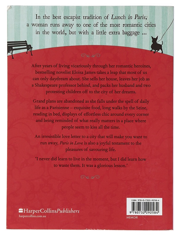 Paris in Love - James, Eloisa - Elämäkerrat ja muistelmat - 10105414311 - 1