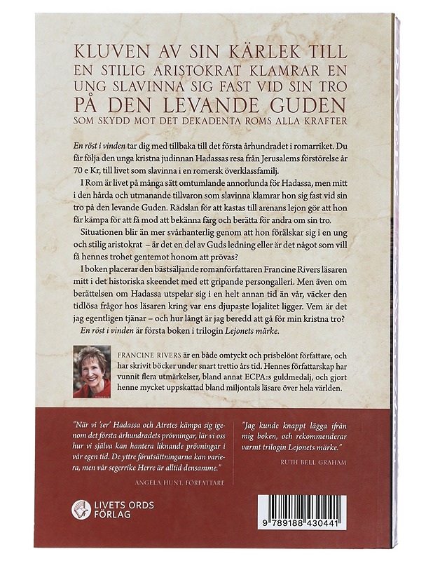 En röst i vinden - Rivers, Francine - Romaanit ja novellit - 10105414336 - 1