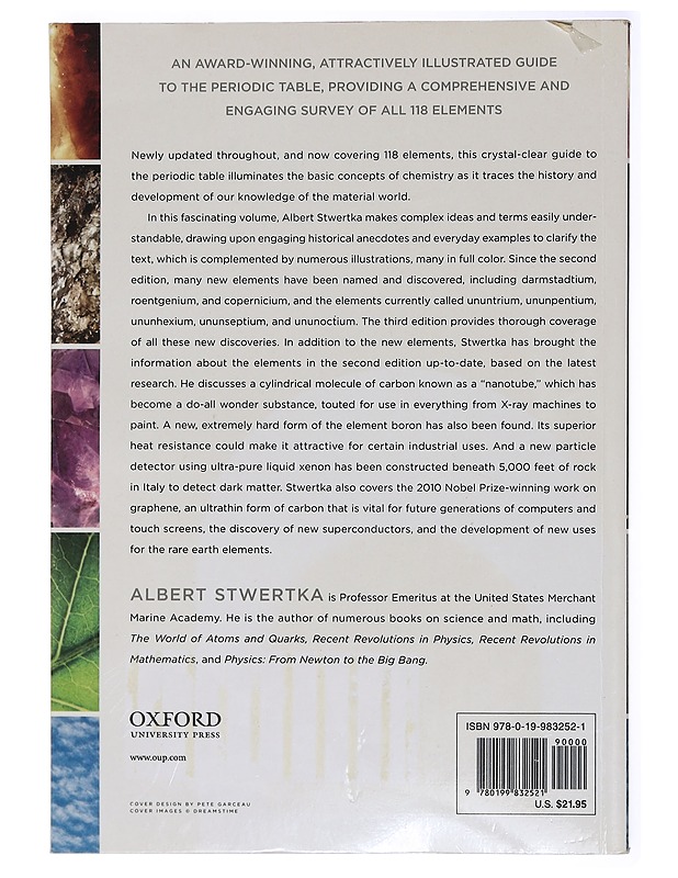 A guide to the elements - Albert Stwertka - Historiakirjat - 10105414351 - 1