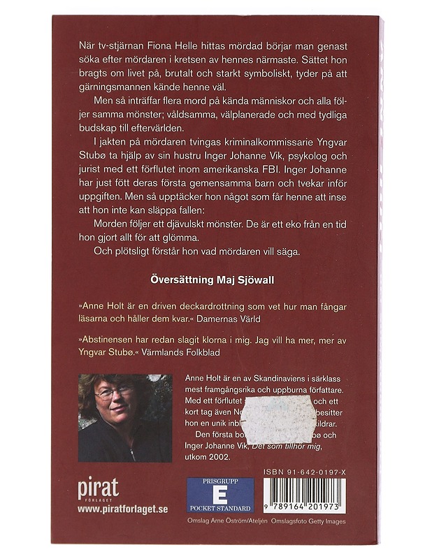 Det som aldrig sker - Holt, Anne - Romaanit ja novellit - 10105414383 - 1