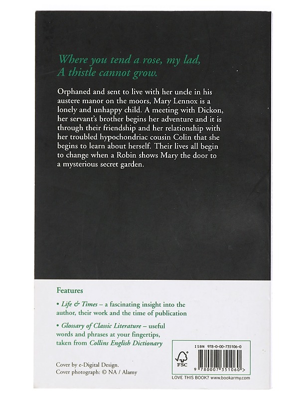 The Secret Garden - Frances Hodgson Burnett - Lastenkirjat - 10105414386 - 1