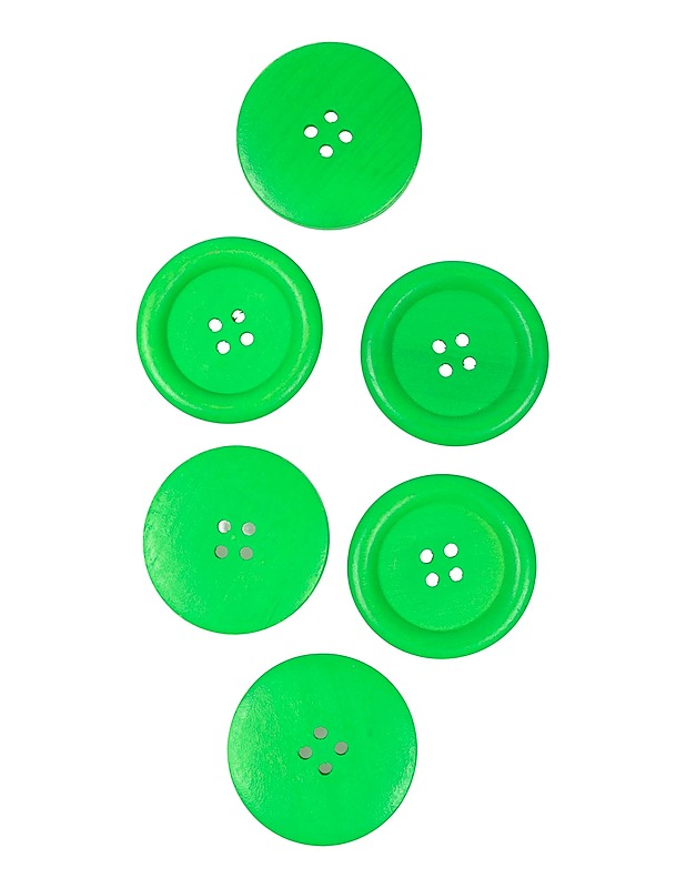 Sarjanappi, 6 kpl - Ompelu - 10105414399 - 0