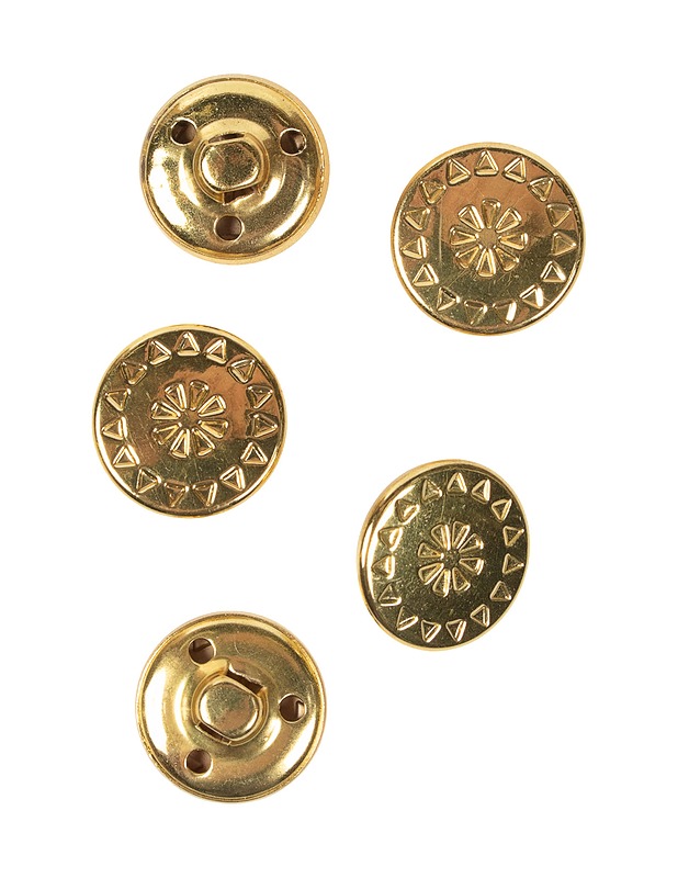 Sarjanappi, 5 kpl - Ompelu - 10105414403 - 0