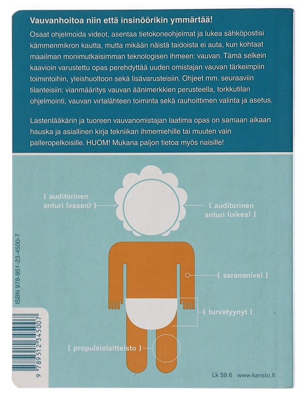 Vauva : omistajan opas : käyttöohjeet, vianmääritys ja ensimmäisen vuoden huolto - Borgenicht, Louis - Tietokirjat ja oppaat - 10105414434 - 1