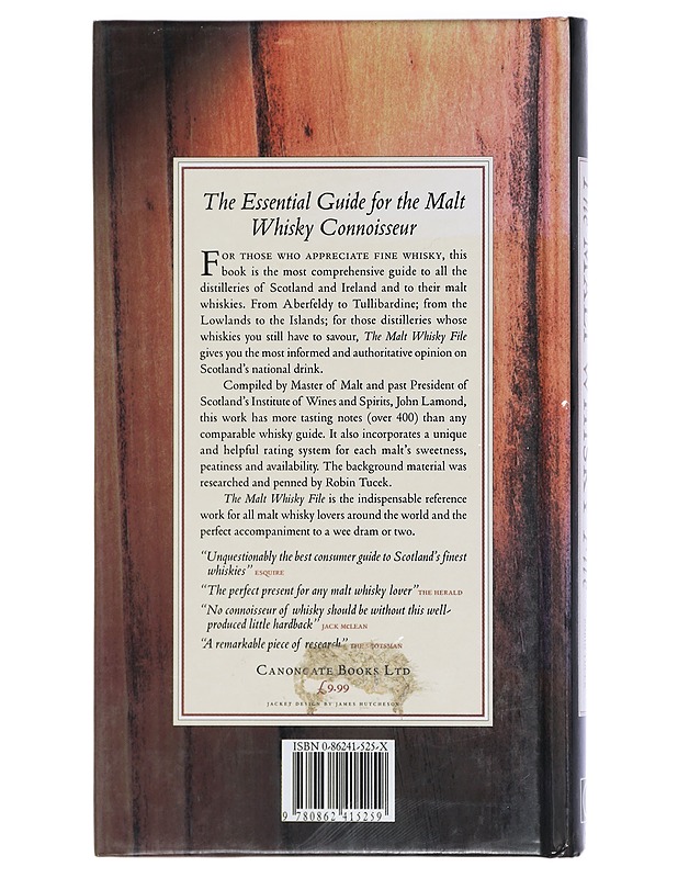 The malt whisky file : [the connoisseur's guide to malt whiskies and their distilleries] - Lamond, John - Harrastekirjat - 10105414451 - 1