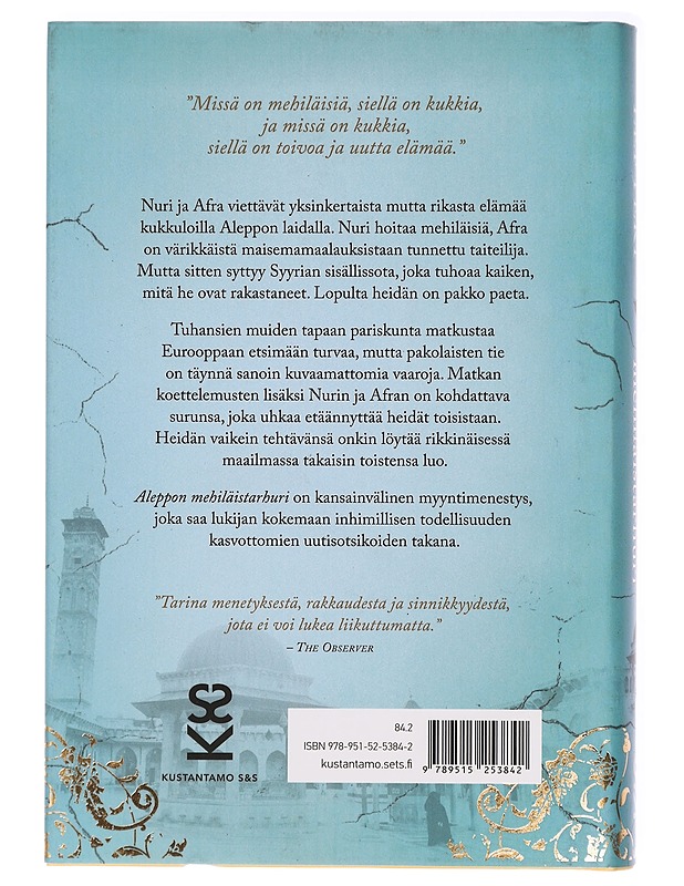 Aleppon mehiläistarhuri - Lefteri, Christy - Romaanit ja novellit - 10105414460 - 1