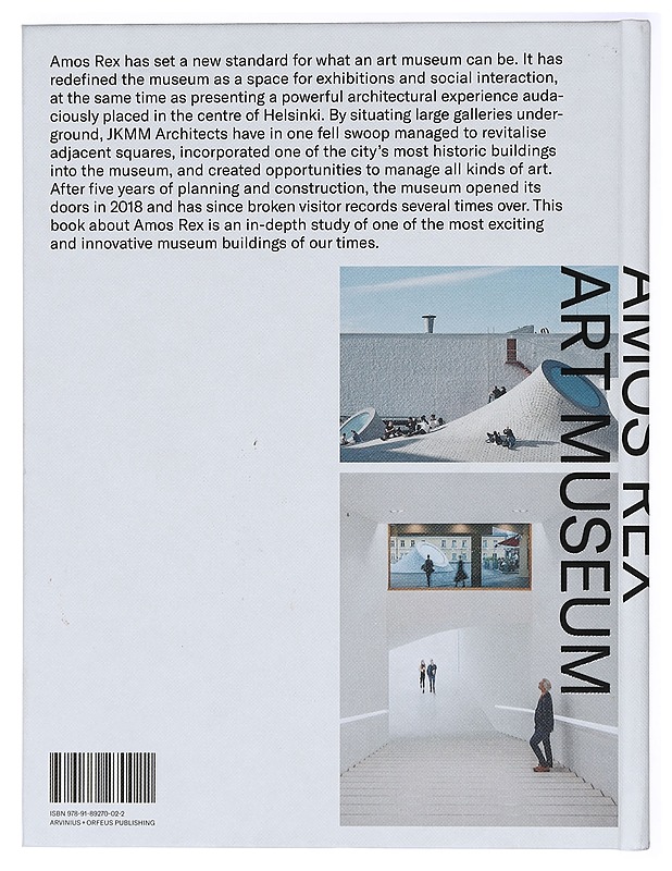 Amos Rex art museum : JKMM Architects - Tietokirjat ja oppaat - 10105414478 - 1