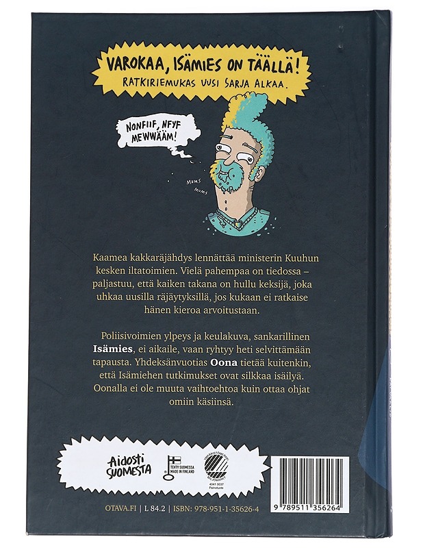 Isämies ja räjähtävä kakka - Unkari, Arttu - Lastenkirjat - 10105414500 - 1