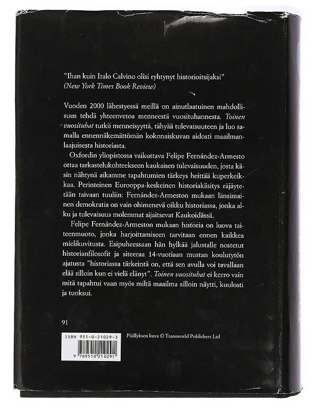 Millennium : toinen vuosituhat - Fernández-Armesto, Felipe - Historiakirjat - 10105414527 - 1