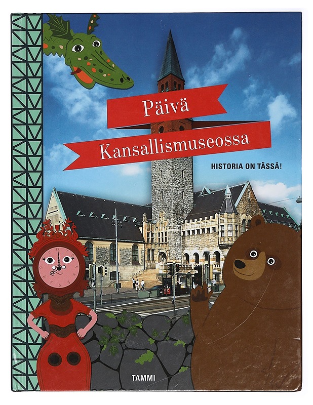 Päivä Kansallismuseossa : historia on tässä! - Heilala, Katariina - Lastenkirjat - 10105414533 - 0
