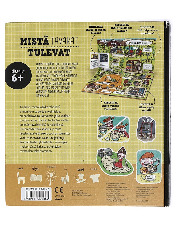 Mistä tavarat tulevat - Ruzi?ka, Old?ich - Lastenkirjat - 10105414535 - 1