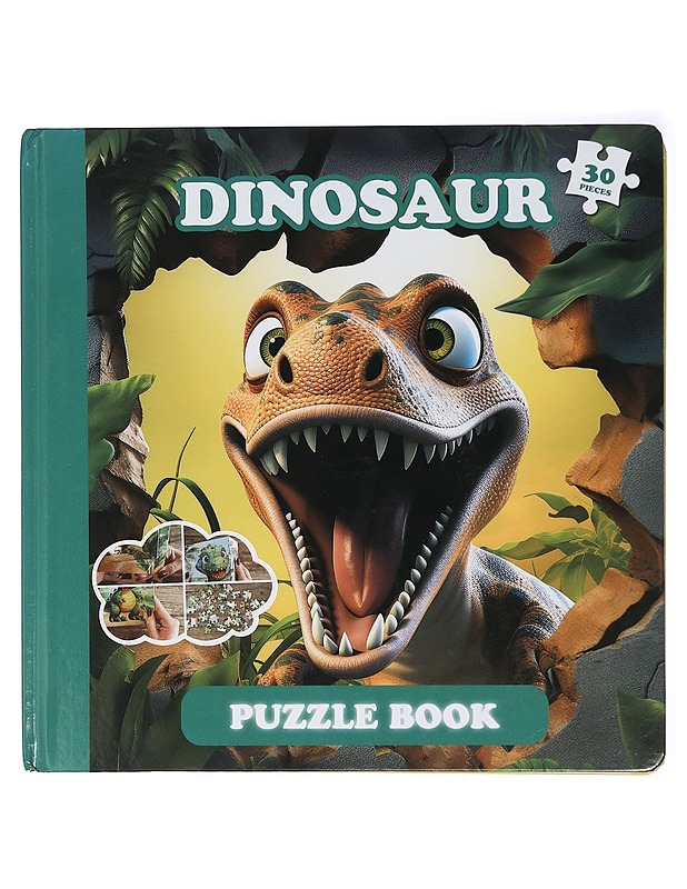 Dinosaur Puzzle Book - Lastenkirjat - 10105414542 - 0