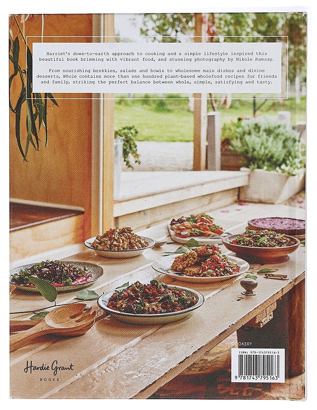Whole by Natural Harry : down-to-earth plant-based wholefood recipes - Birrell, Harriet - Ruokakirjat - 10105414557 - 1