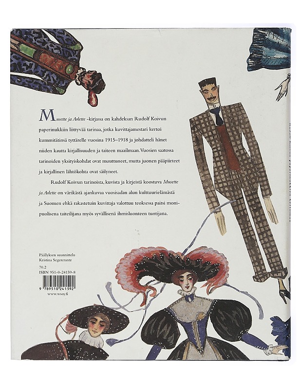 Musette ja Arlette : Rudolf Koivun paperinukkien kertomaa - Ervo Vesterinen - Lastenkirjat - 10105414566 - 1