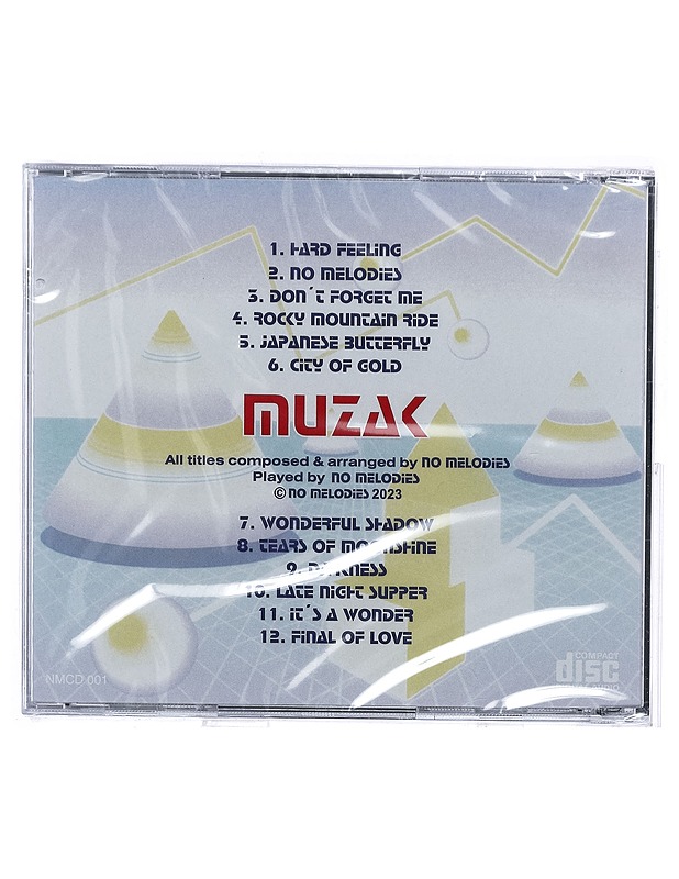 No Melodies: Muzak - CD - CD-levyt - 10105414574 - 1