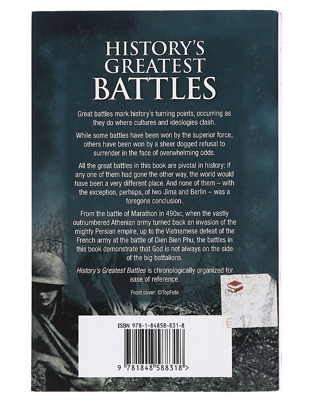 History's Greatest Battles: Masterstrokes of War - Cawthorne, Nigel - Historiakirjat - 10105414587 - 1