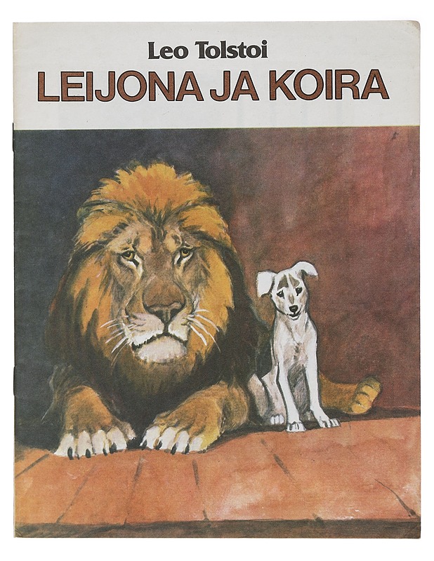Leijona ja koira - Tolstoi, Leo - Lastenkirjat - 10105414582 - 0