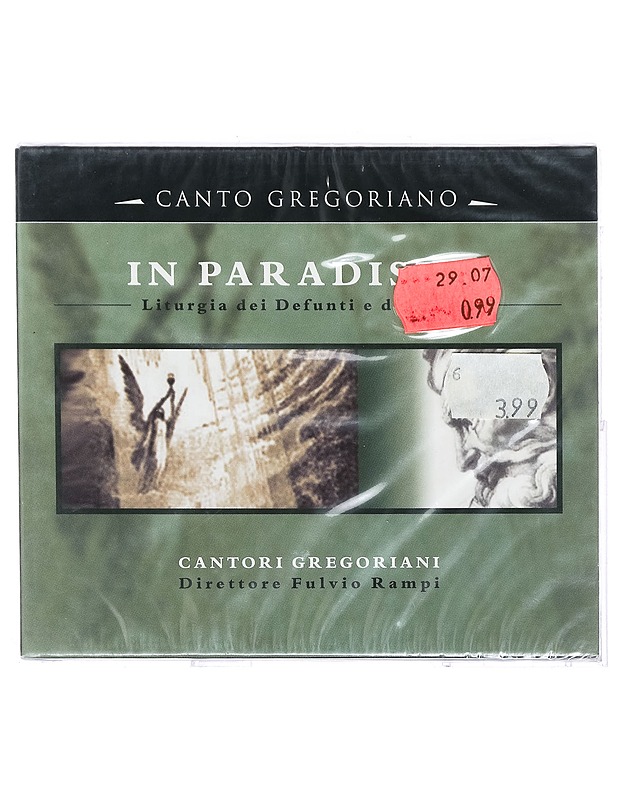 Canto Gregoriano: In Paradisum - CD - CD-levyt - 10105414606 - 0