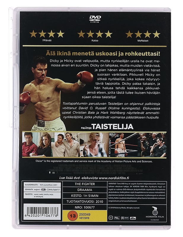 The Fighter - Taistelija - DVD - DVD-elokuvat - 10105414643 - 1