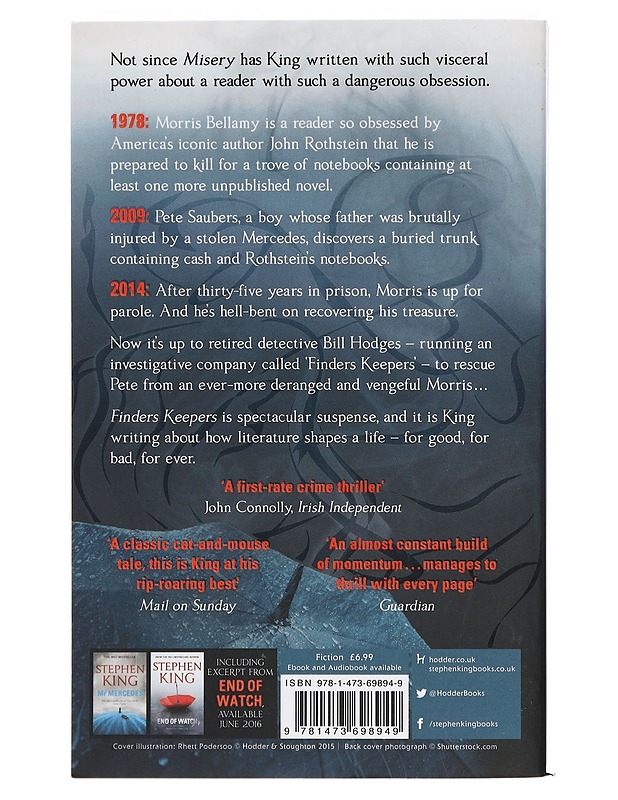 Finders keepers - Stephen King - Jännitys ja dekkarit - 10105414665 - 1