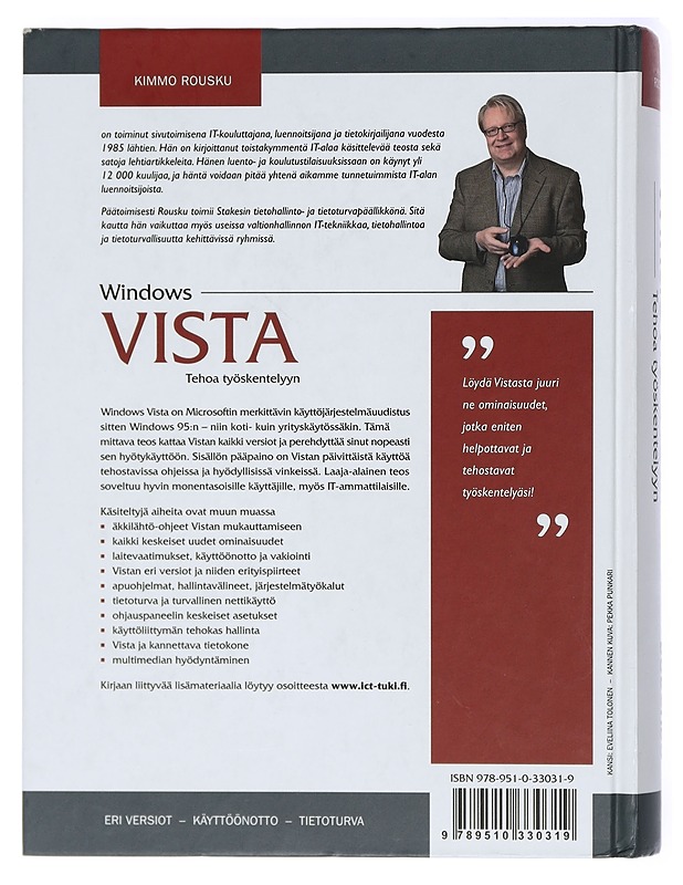 Windows Vista : tehoa työskentelyyn - Kimmo Rousku - Tietokirjat ja oppaat - 10105414714 - 1