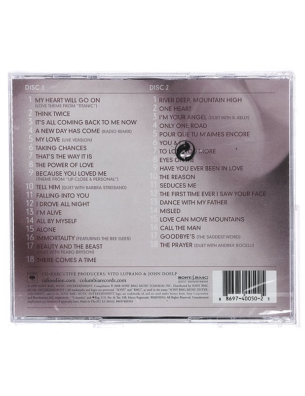 Celine Dion: My Love Ultimate Essential Collection - CD - CD-levyt - 10105414762 - 1