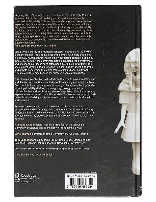 Arguing about Disability : Philosophical Perspectives - Kristiansen, Kristjana - Tietokirjat ja oppaat - 10105414778 - 1