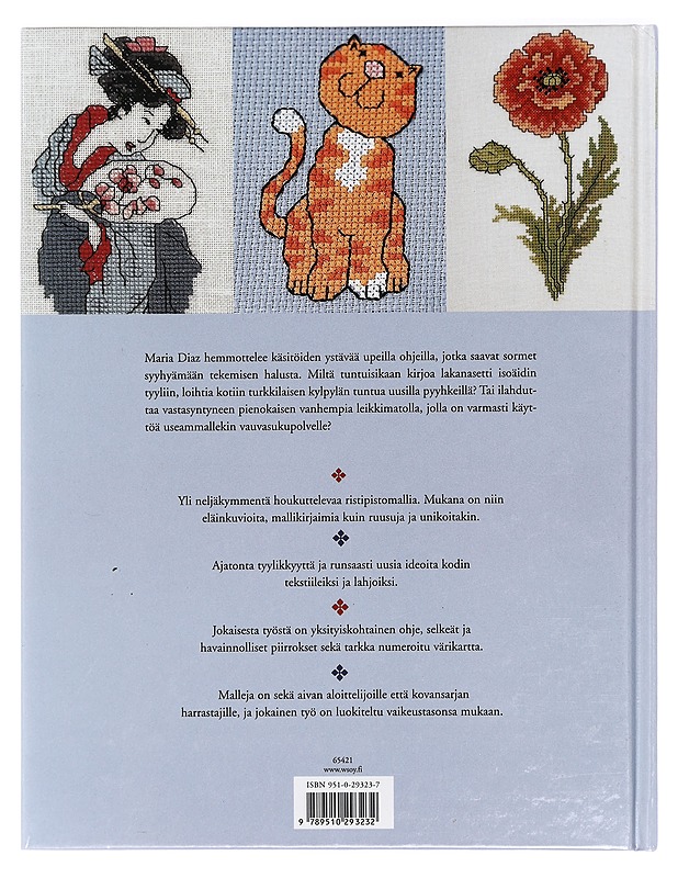 Koristeelliset ristipistot : yli 40 houkuttelevaa mallia ja innostavaa ideaa - Diaz, Maria - Tietokirjat ja oppaat - 10105414833 - 1