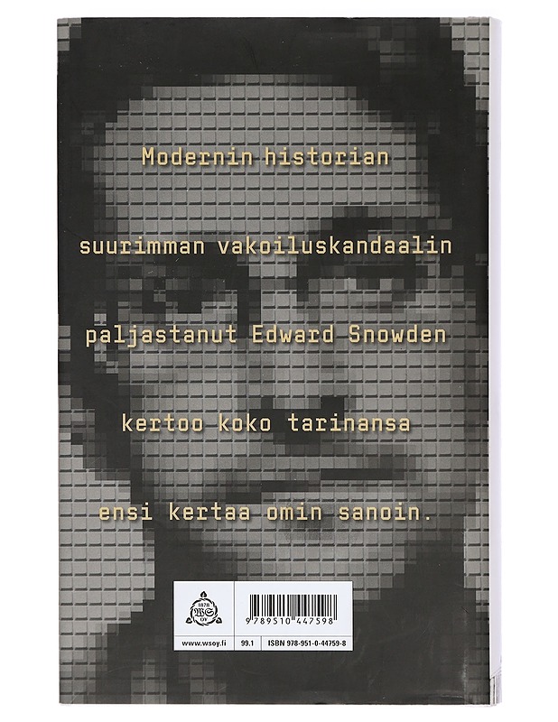 Pysyvästi merkitty - Snowden, Edward - Elämäkerrat ja muistelmat - 10105414836 - 1