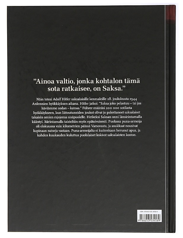 Hitlerin viimeinen ponnistus - Christensen, Else - Historiakirjat - 10105414848 - 1