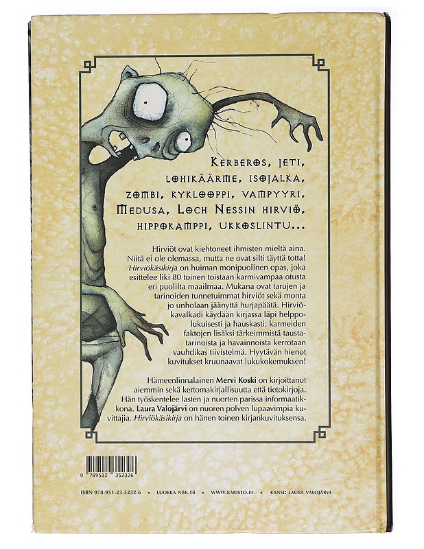 Hirviökäsikirja - Koski, Mervi - Fantasia- ja scifi - 10105414852 - 1
