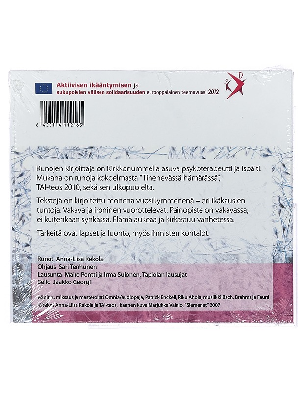 Anna-Liisa Rekola: Jos ehtisin vielä... - CD - CD-levyt - 10105414856 - 1