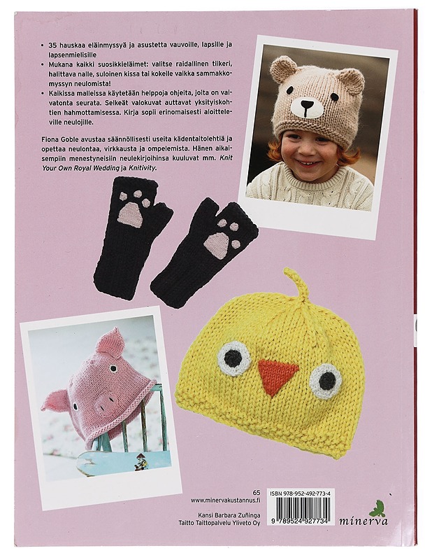 Neulo hauskat eläinmyssyt - Goble, Fiona - Tietokirjat ja oppaat - 10105414874 - 1