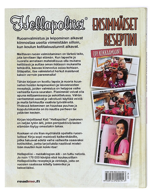 Hellapoliisi : ensimmäiset reseptini - Jaakonen, Kati - Ruokakirjat - 10105414891 - 1