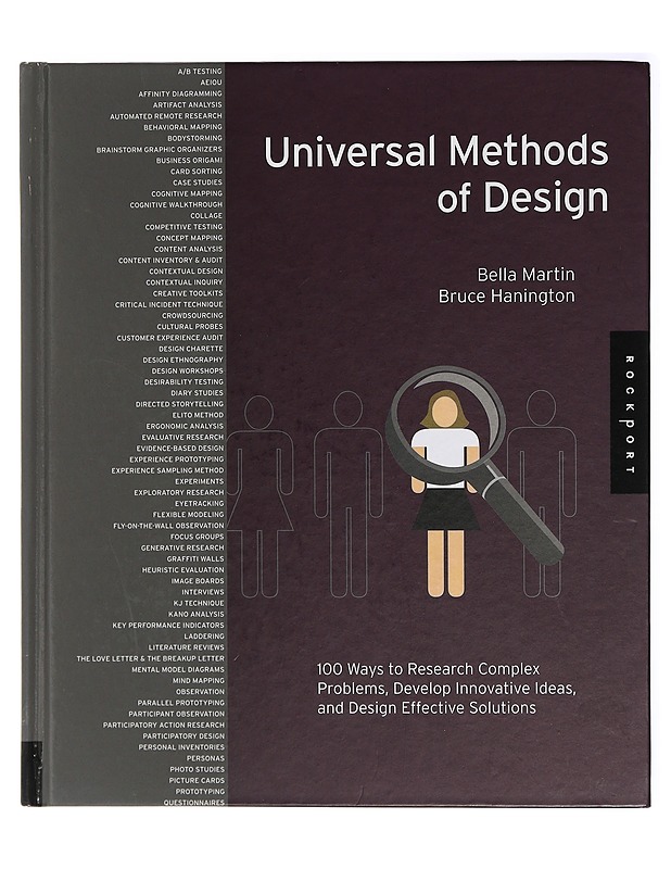 Universal Methods of Design - Martin, Bella; Hanington, Bruce - Tietokirjat ja oppaat - 10105414906 - 0