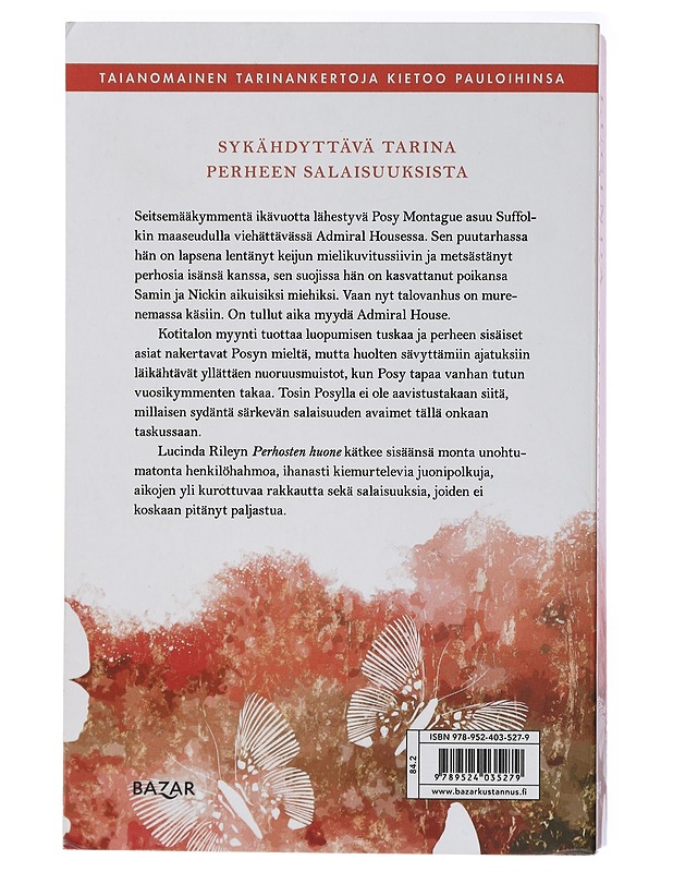 Perhosten huone - Riley, Lucinda - Romaanit ja novellit - 10105414910 - 1
