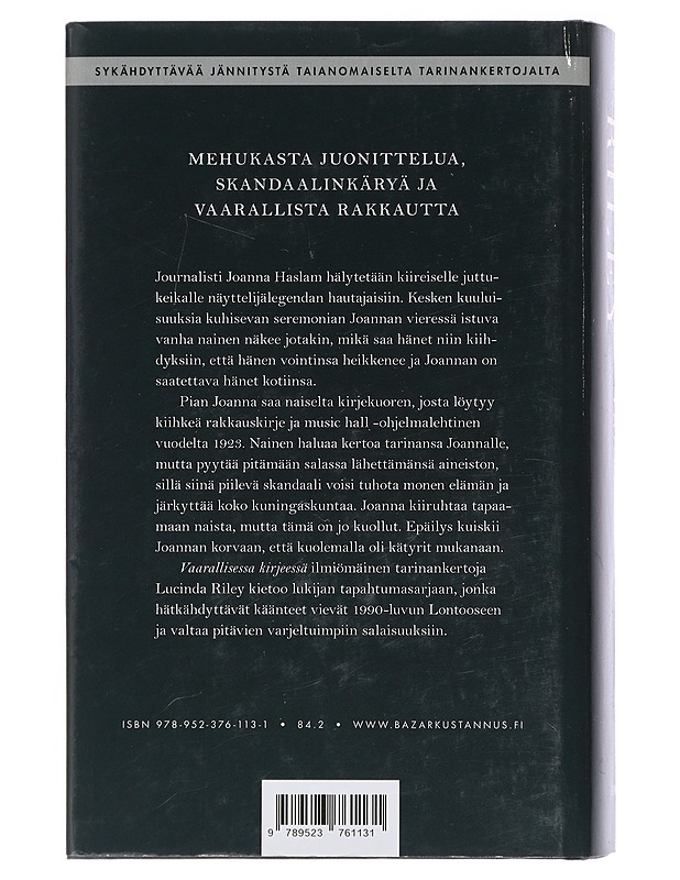 Vaarallinen kirje - Riley, Lucinda - Jännitys ja dekkarit - 10105414917 - 1