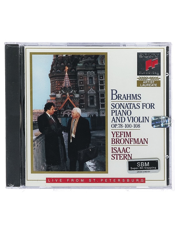 Brahms: Sonatas for Piano and Violin - CD - CD-levyt - 10105414933 - 0