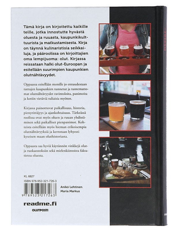 Olutreissu : matkaopas oluiden maailmaan - Lehtinen, Anikó - Historiakirjat - 10105414937 - 1