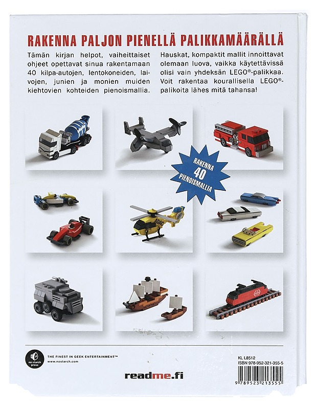 Lego-kirja : rakenna uskomattoman tarkkoja pienoismalleja - Zamboni, Mattia - Lastenkirjat - 10105414949 - 1