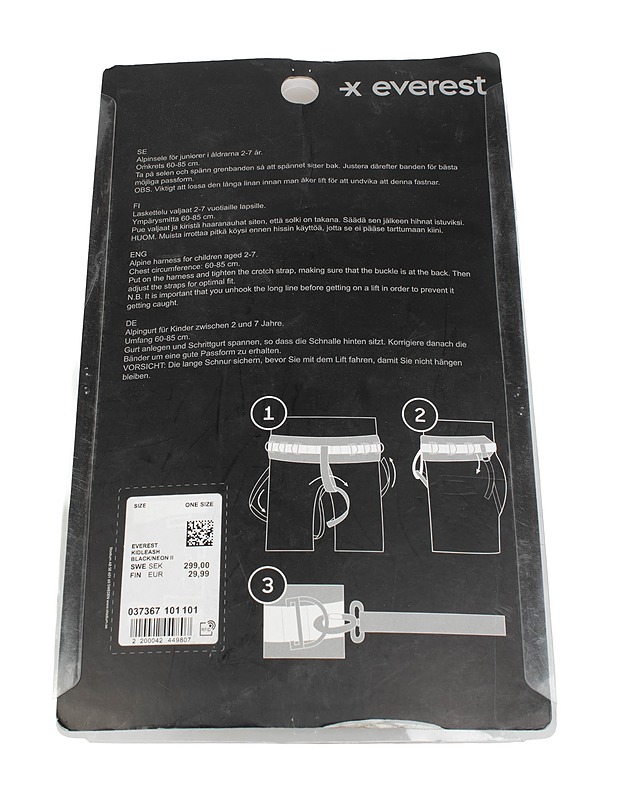 EVEREST Alpine Leash Kids lasketteluvaljaat - Hiihto ja talviurheilu - 10105414962 - 1
